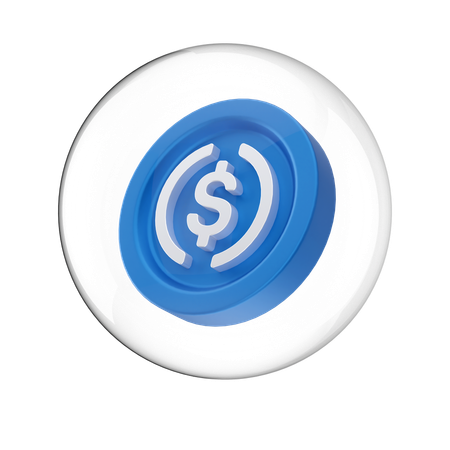 Moneda de dólar  3D Icon