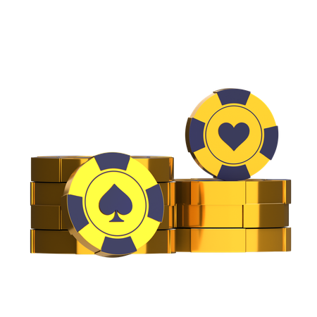Moneda de juego  3D Icon