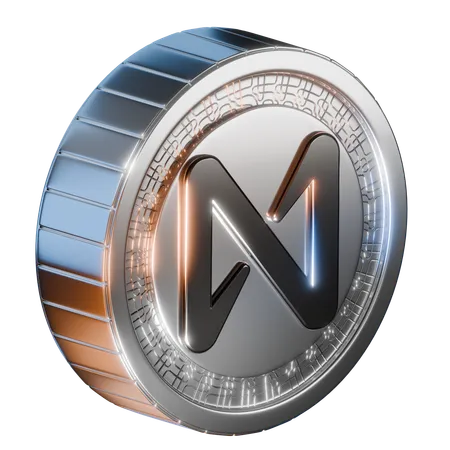 Moneda casi protocolo  3D Icon