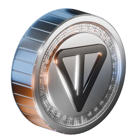 Toncoin  3D Icon