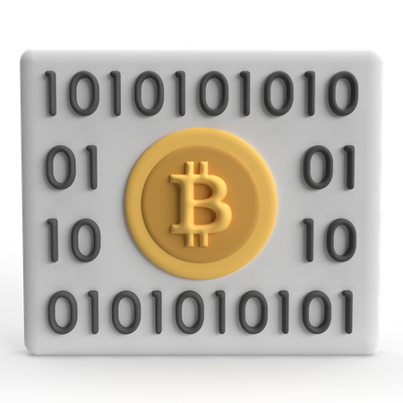 Moneda Digital  3D Icon