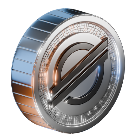 Moneda estelar  3D Icon