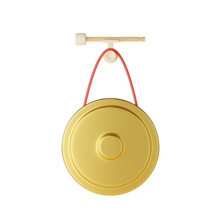 Moneda china de feng shui  3D Icon