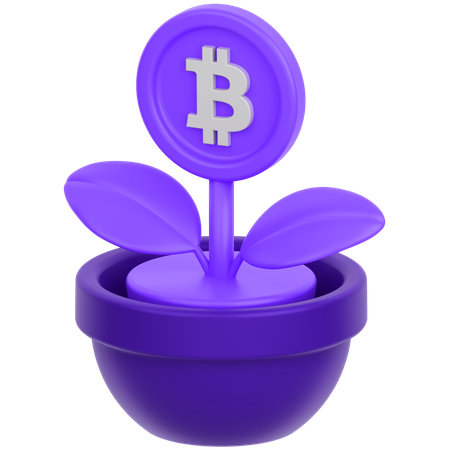 Flor de moneda 2  3D Icon