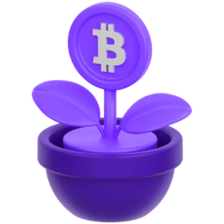 Flor de moneda 2  3D Icon