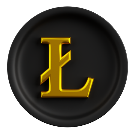 Moneda ligera  3D Icon