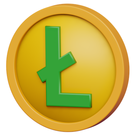 Moneda ligera  3D Icon