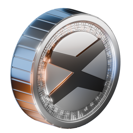 Moneda multiversx  3D Icon