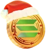 moneda solana de navidad