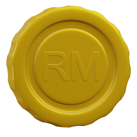 Moneda ringgit  3D Icon