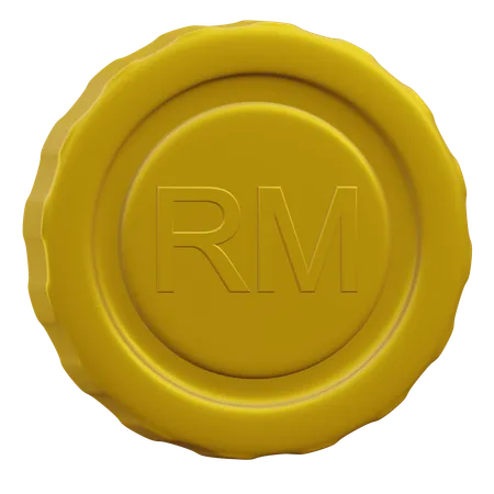 Moneda ringgit  3D Icon