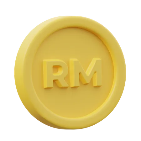 Moneda ringgit  3D Icon