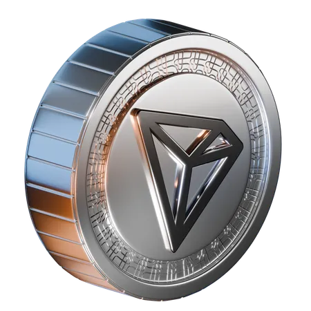 Moneda de tron  3D Icon