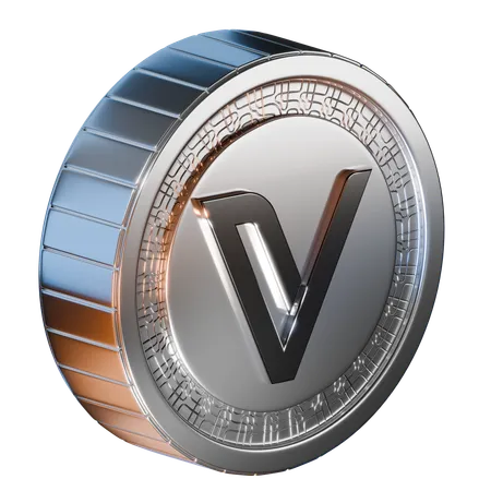 Moneda vechain  3D Icon