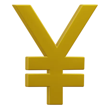 Moneda yuan  3D Icon