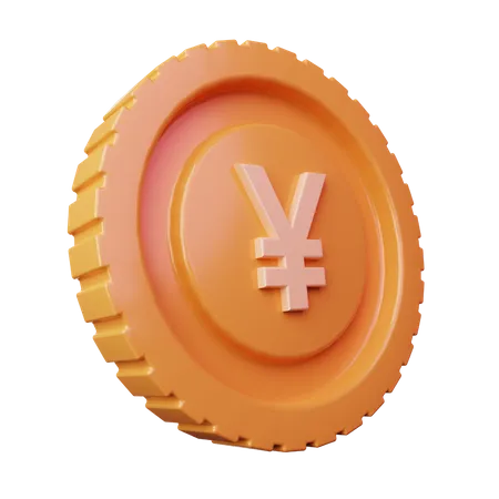 Moneda yuan  3D Icon