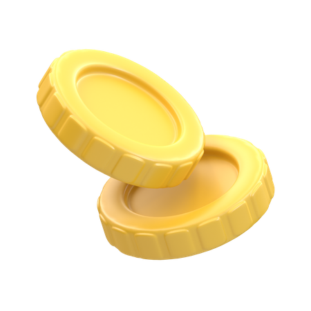 Monedas  3D Illustration