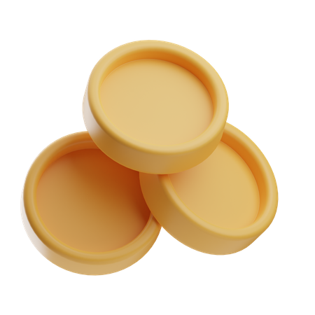 Monedas  3D Icon