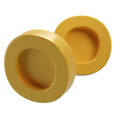 Monedas  3D Icon