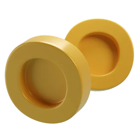 Monedas  3D Icon