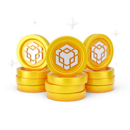 Monedas binance  3D Icon