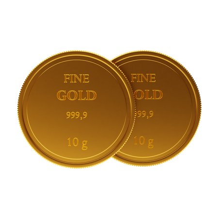 MONEDAS DE ORO  3D Icon