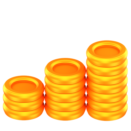 MONEDAS DE ORO  3D Icon