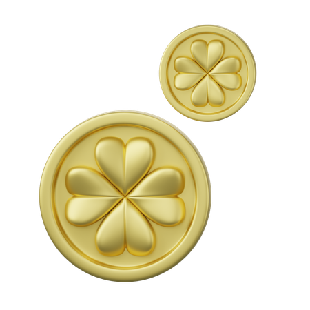 Monedas de patricio  3D Icon