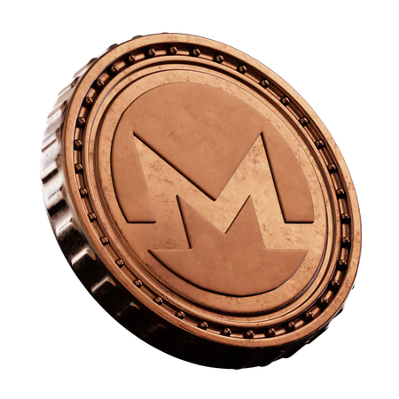 Monero  3D Icon