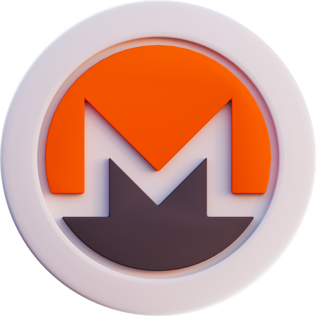 Monero  3D Icon