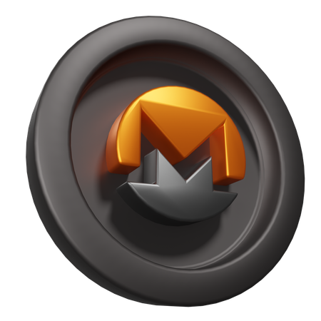 Monero  3D Icon