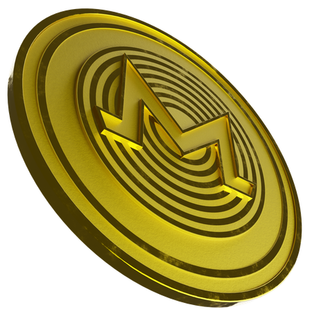 Monero  3D Icon