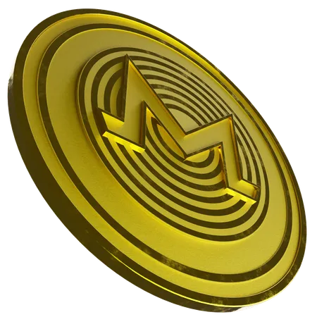 Monero  3D Icon