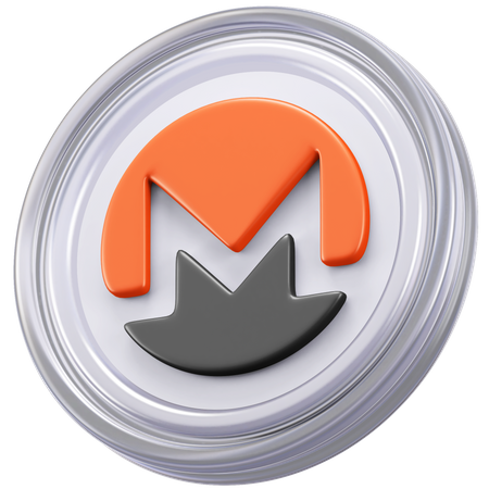 Monero  3D Icon