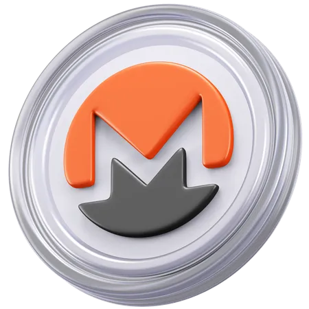 Monero  3D Icon