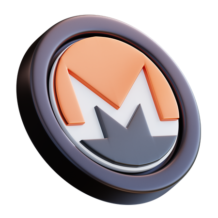 Monero  3D Icon