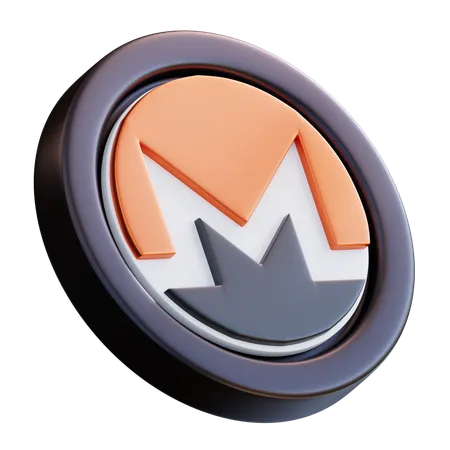 Monero  3D Icon