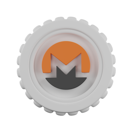 Monero  3D Icon