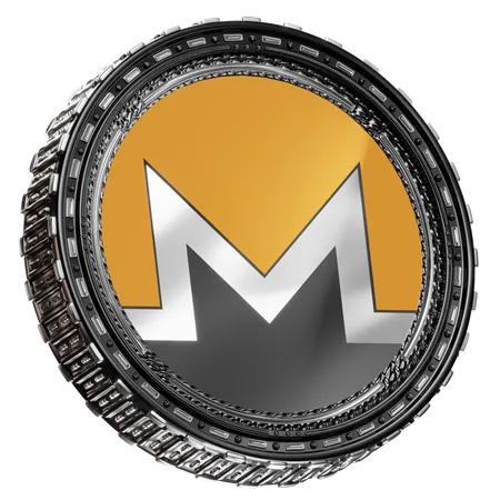 Monero  3D Icon