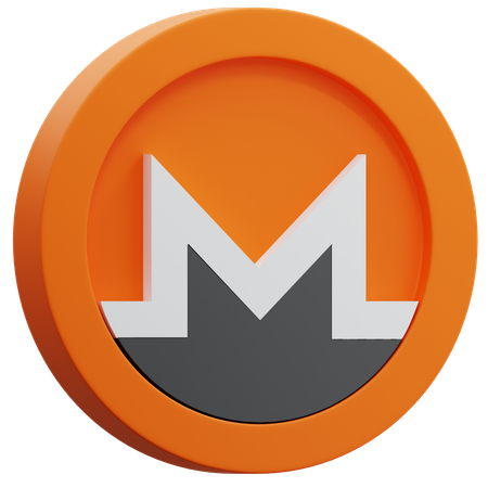 Monero  3D Icon