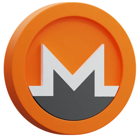 Monero  3D Icon