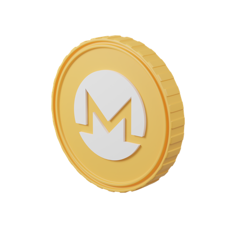 Monero  3D Icon