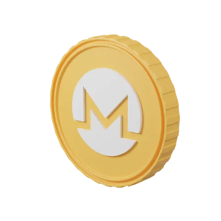 Monero  3D Icon