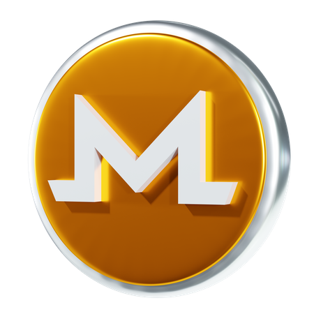 Monero  3D Icon