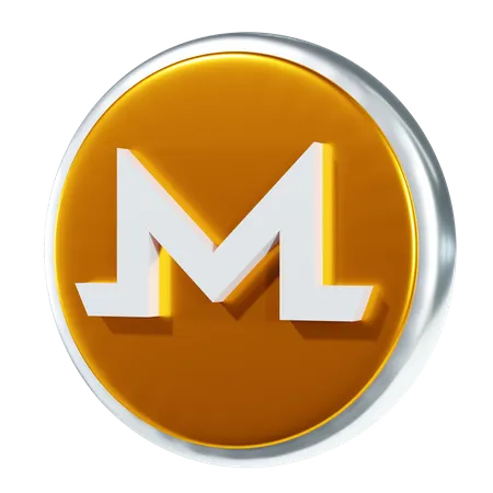 Monero  3D Icon