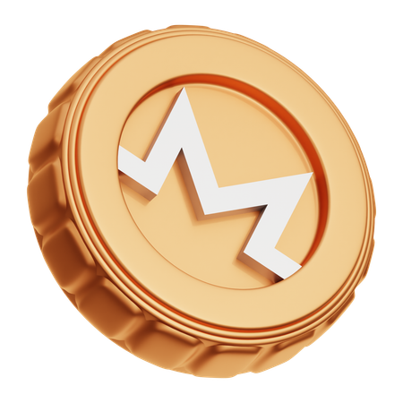 Monero  3D Icon