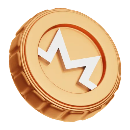 Monero  3D Icon