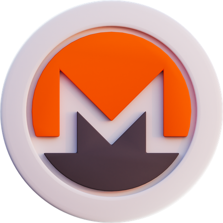 Monero  3D Icon