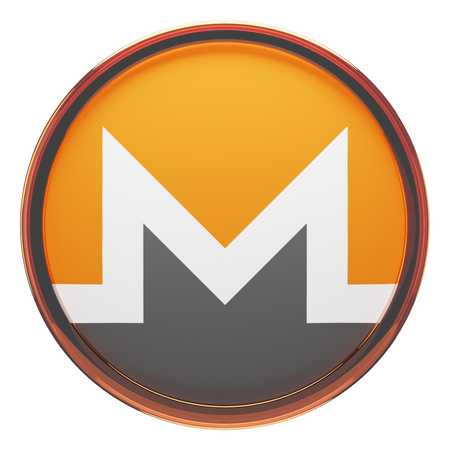 Monero  3D Icon