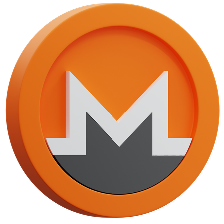 Monero  3D Icon